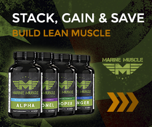 Marine Muscle Banners - Cutting Stack 300 x 250